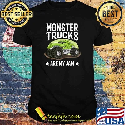 Monster Trucks are my Jam T-Shirt