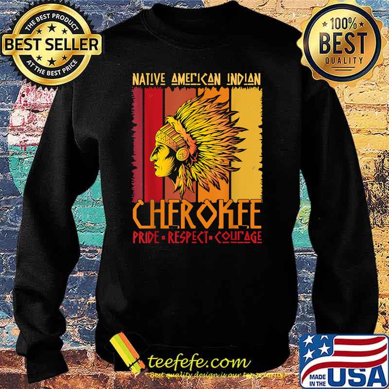 Native American Indian Cherokee Pride Vintage T-Shirt - Trend Tee Shirts  Store