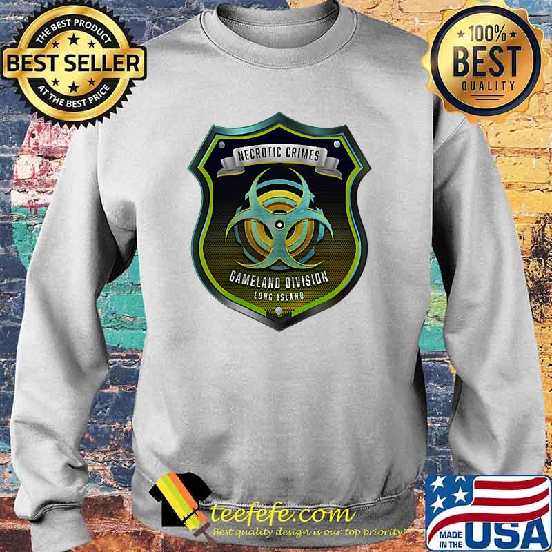 Necrotic Crimes - Gameland Division Long Island T-Shirt Sweater Necrotic Crimes - Gameland Division Long Island T-Shirt Sweater