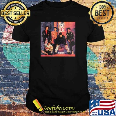 New Kids on the block step by step signatures Vintage T-Shirt