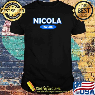 Nicola Fan Club Scotlands SNP T-Shirt