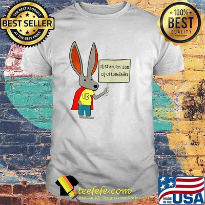 Obstaculos son oportunidades Rabbit Rick Flag T-Shirt