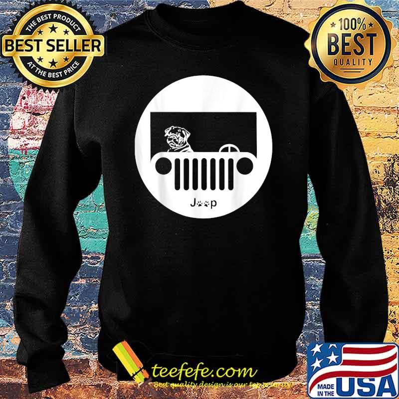 Official Bulldog Jeep funny T-Shirt Sweater Official Bulldog Jeep funny T-Shirt Sweater