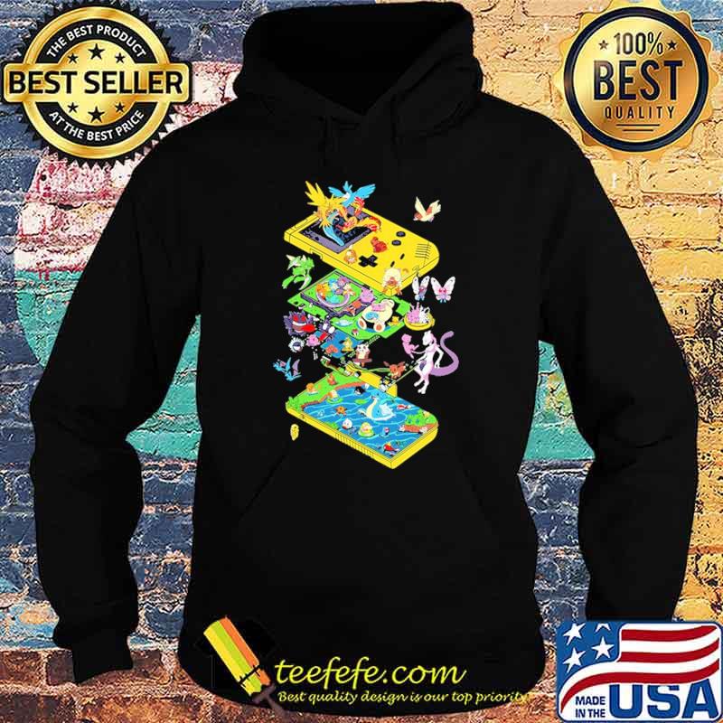 Official Pokemon Gaming Shirt Hoodie Official Pokemon Gaming Shirt Hoodie