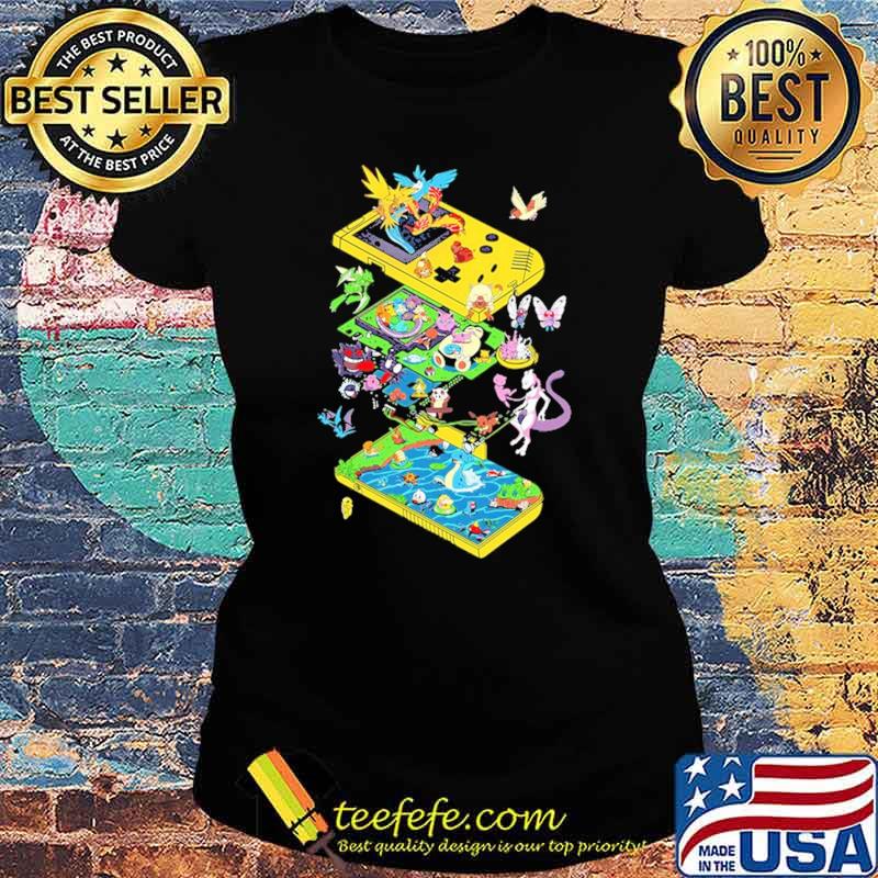 Official Pokemon Gaming Shirt Ladies tee Official Pokemon Gaming Shirt Ladies tee