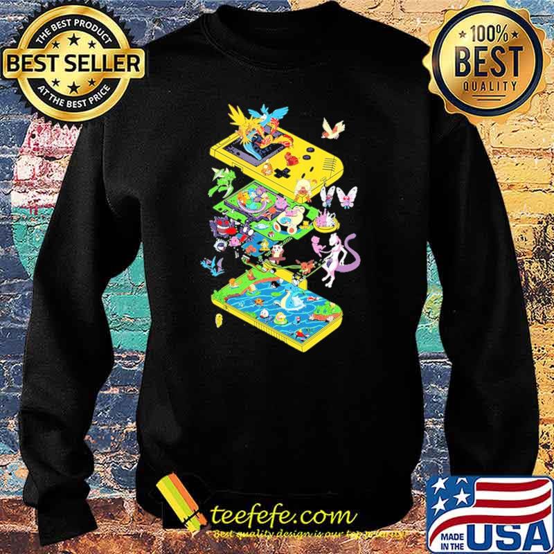 Official Pokemon Gaming Shirt Sweater Official Pokemon Gaming Shirt Sweater