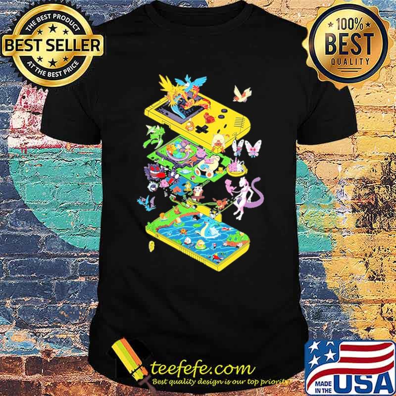 Official Pokemon Gaming Shirt Official Pokemon Gaming Shirt
