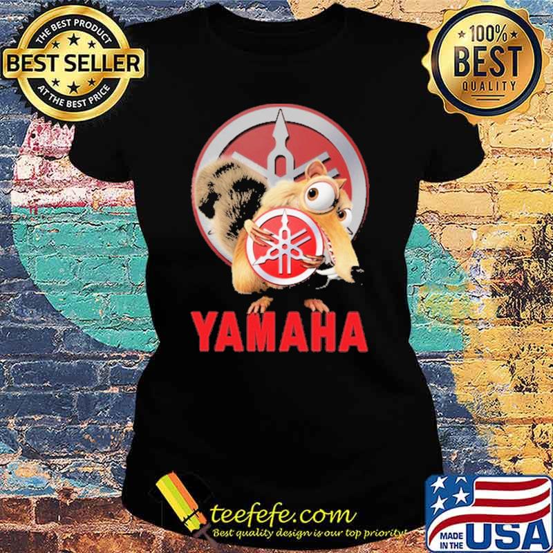 Official Squirrel Yamaha Shirt Ladies tee Official Squirrel Yamaha Shirt Ladies tee