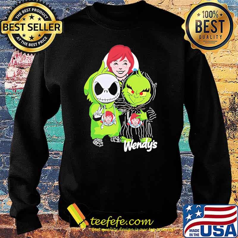 Official Wendy's Skull Shirt Sweater Official Wendy's Skull Shirt Sweater