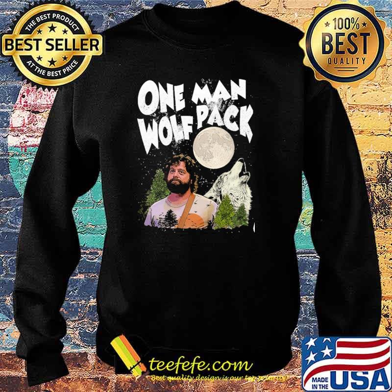 One Man Wolf Pack Shirt Sweater One Man Wolf Pack Shirt Sweater