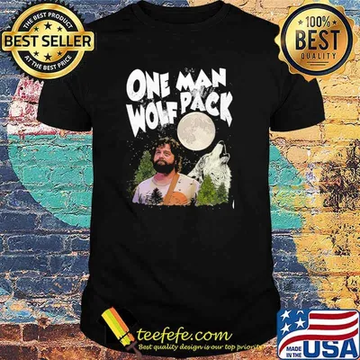 One Man Wolf Pack Shirt