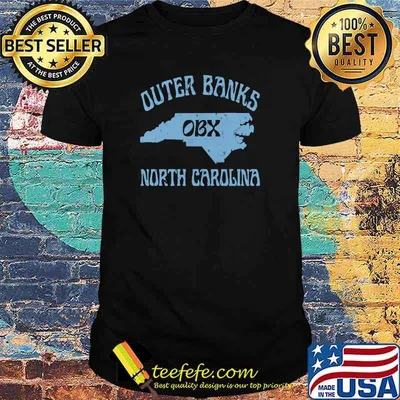 Outer Banks North Carolina OBX Beach Summer Travel Vintage T-Shirt