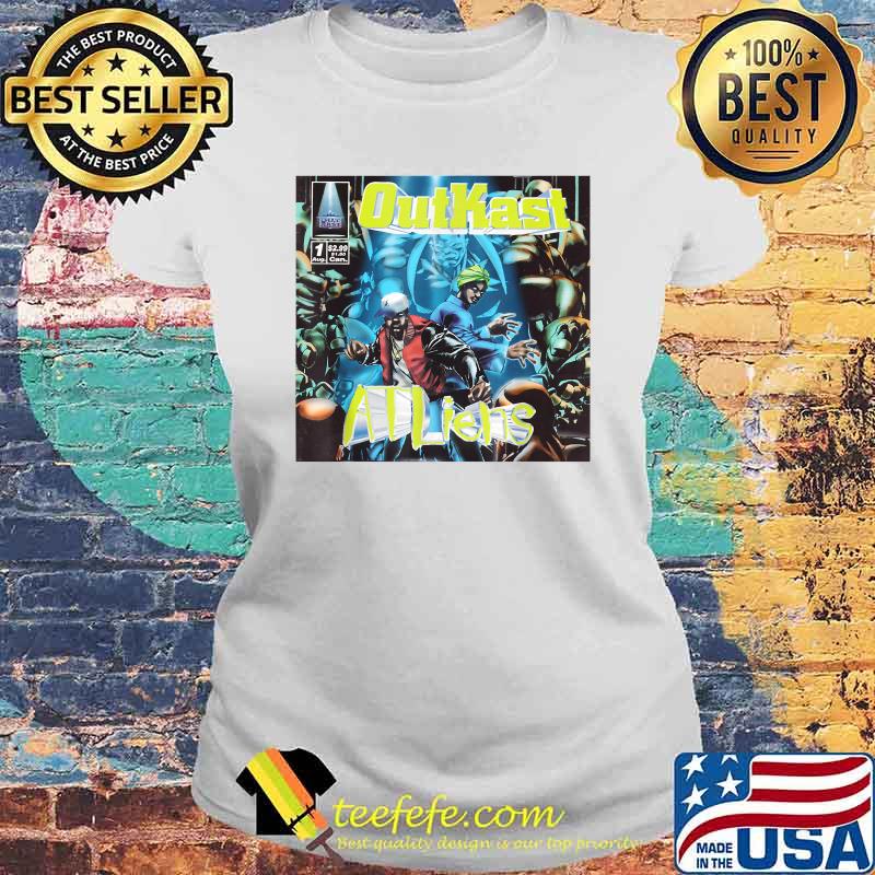 Outkast ATLiens T-Shirt Laides tee Outkast ATLiens T-Shirt Laides tee