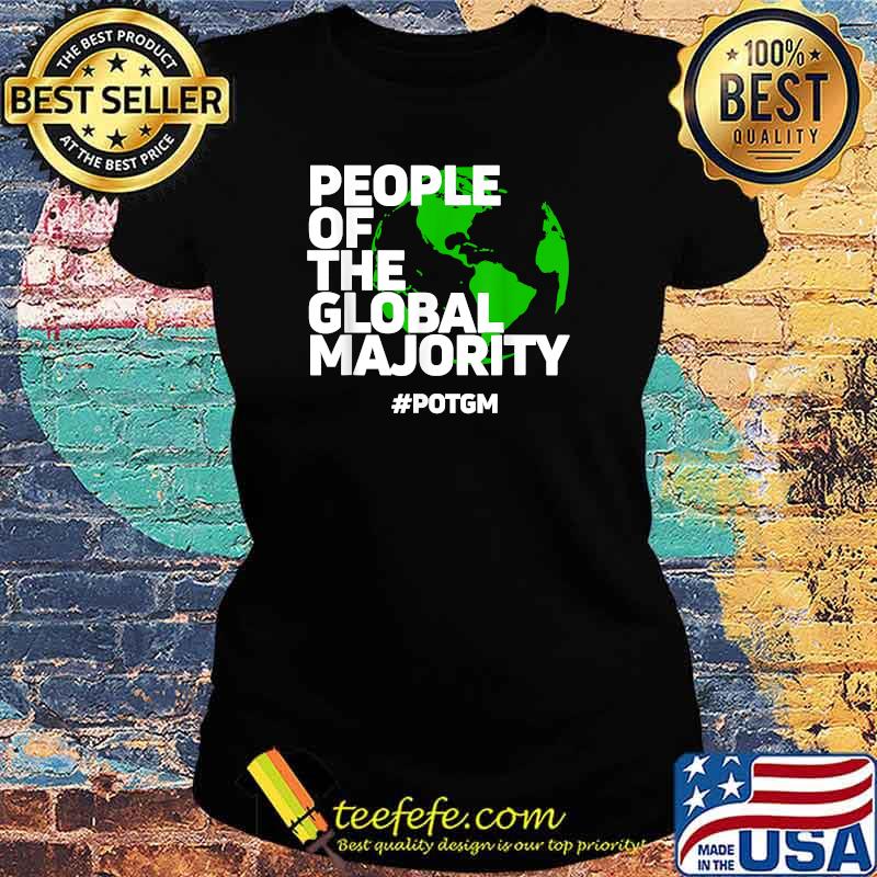 People of The Global Majority POTGM design T-Shirt Ladies tee People of The Global Majority POTGM design T-Shirt Ladies tee