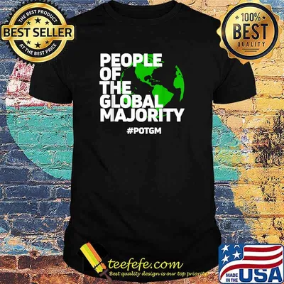 People of The Global Majority POTGM design T-Shirt