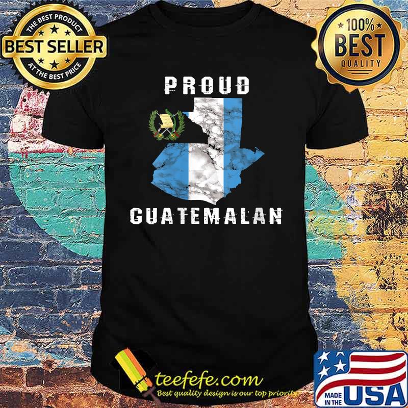 Proud Guatemalan Made Flag Hispanic Pride T-Shirt