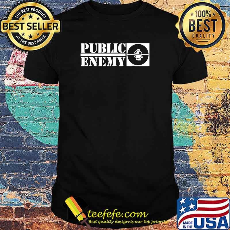 Public Enemy Long Logo T-Shirt