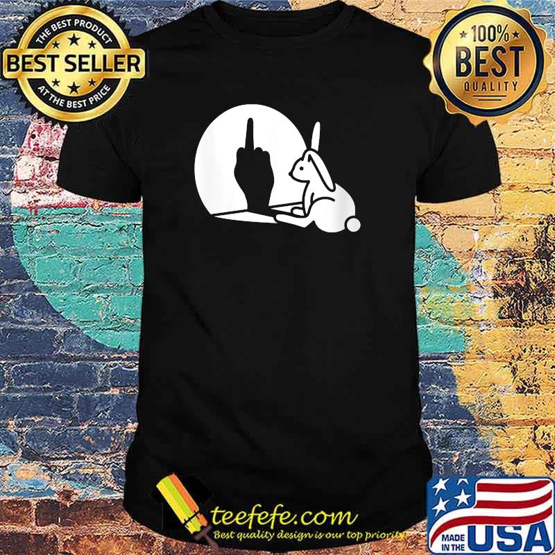 Rabbit shadow hand middle finger T-Shirt