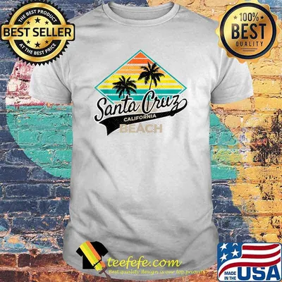 Santa Cruz Beach California Street Vintage T-Shirt