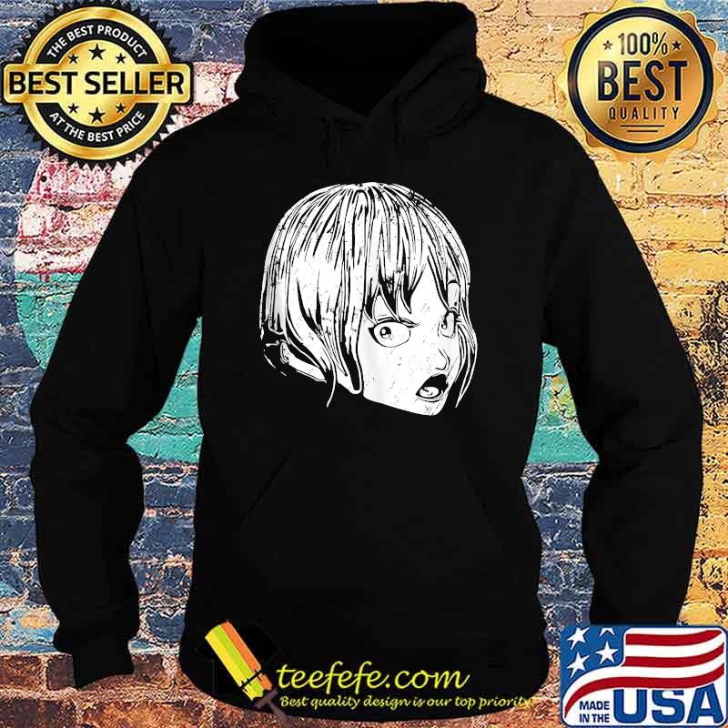 Scared anime girl t-Shirt Hoodie Scared anime girl t-Shirt Hoodie