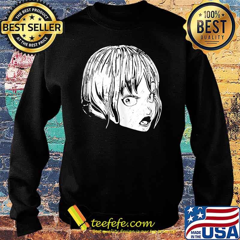 Scared anime girl t-Shirt Sweater Scared anime girl t-Shirt Sweater