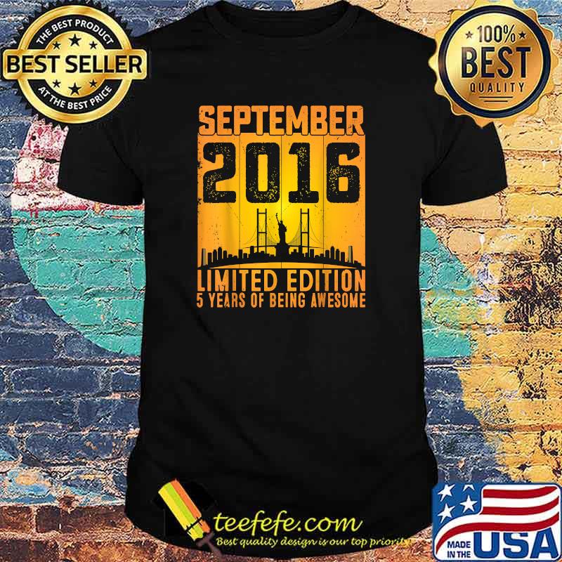 September 2016 Limited Edition Apparel T-Shirt