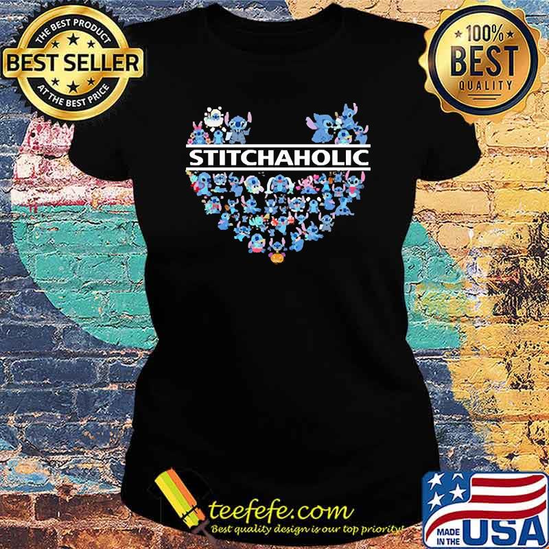 Shititchaholic heart stitch s Ladies tee Shititchaholic heart stitch s Ladies tee