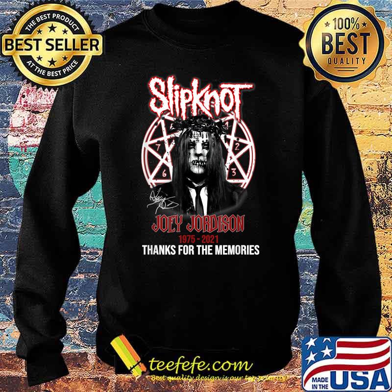 Slipknot Joeys Jordisons Thanks For The Memories T-Shirt Sweater Slipknot Joeys Jordisons Thanks For The Memories T-Shirt Sweater