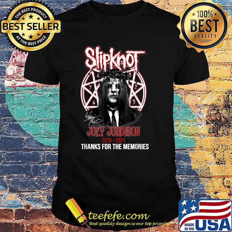 Slipknot Joeys Jordisons Thanks For The Memories T-Shirt