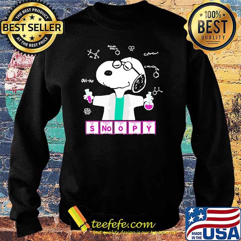Snoopy chemistry lab Sweater Snoopy chemistry lab Sweater