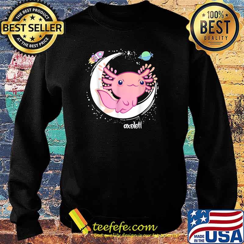 Space Axolotl Kawaii Shirt Pastel Goth Japan Anime Comic T-Shirt Sweater Space Axolotl Kawaii Shirt Pastel Goth Japan Anime Comic T-Shirt Sweater