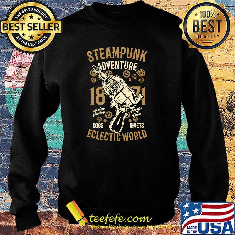 Steam Punk Adventure Eclectic 1871 World Goggles T-Shirt Sweater Steam Punk Adventure Eclectic 1871 World Goggles T-Shirt Sweater
