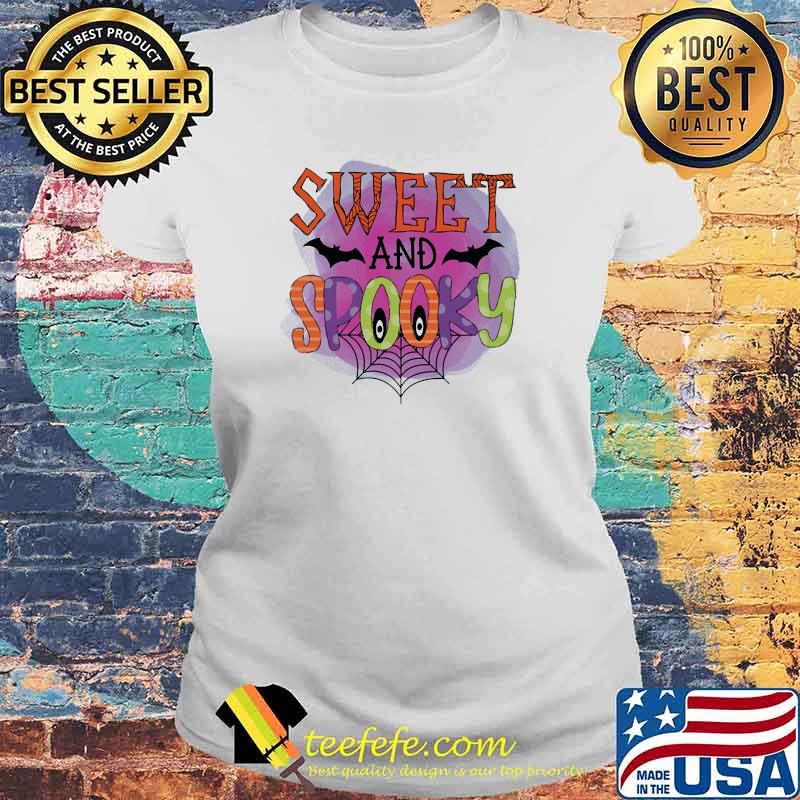 Sweet and spooky bat halloween s Laides tee Sweet and spooky bat halloween s Laides tee