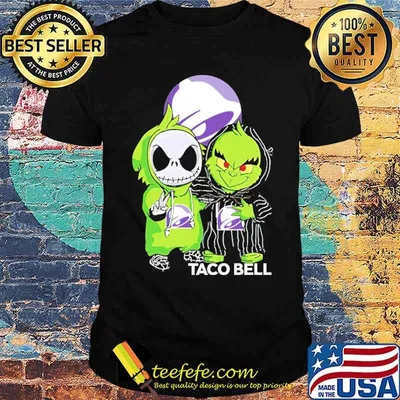 Taco Bell Wendy's Skull Shirt