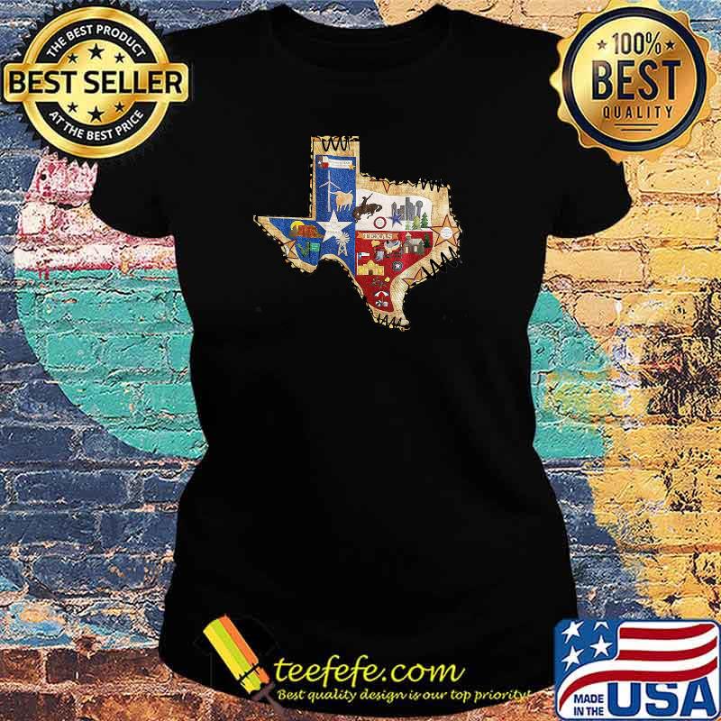 Texas State Map Country CaWestern Rodeo Cowgirl Horse Girl T-Shirt Ladies tee Texas State Map Country CaWestern Rodeo Cowgirl Horse Girl T-Shirt Ladies tee