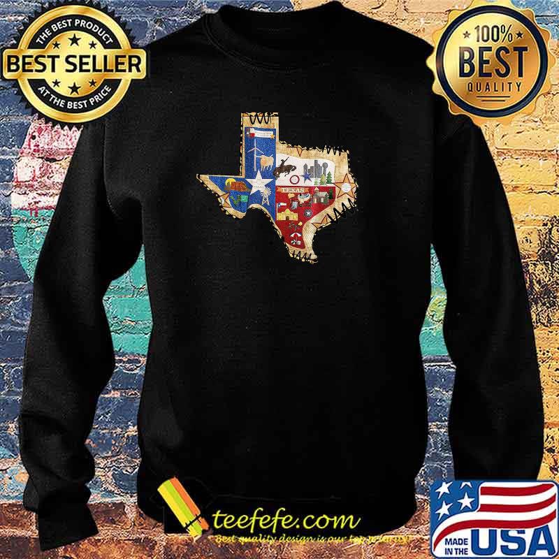 Texas State Map Country CaWestern Rodeo Cowgirl Horse Girl T-Shirt Sweater Texas State Map Country CaWestern Rodeo Cowgirl Horse Girl T-Shirt Sweater