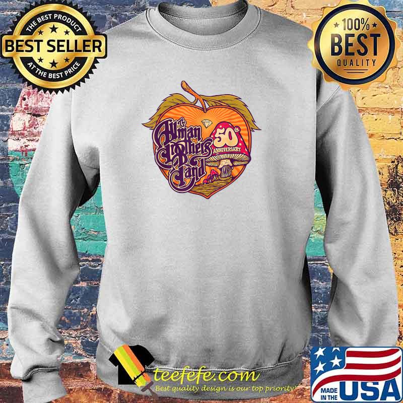 The Allmans brothers band 50th anniversary mushroom T-Shirt Sweater The Allmans brothers band 50th anniversary mushroom T-Shirt Sweater