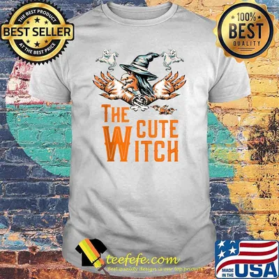The Cute Witch Family Matching Group Halloween Costume T-Shirt