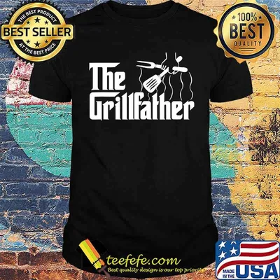 The Grillfather BBQ Grill Shirt