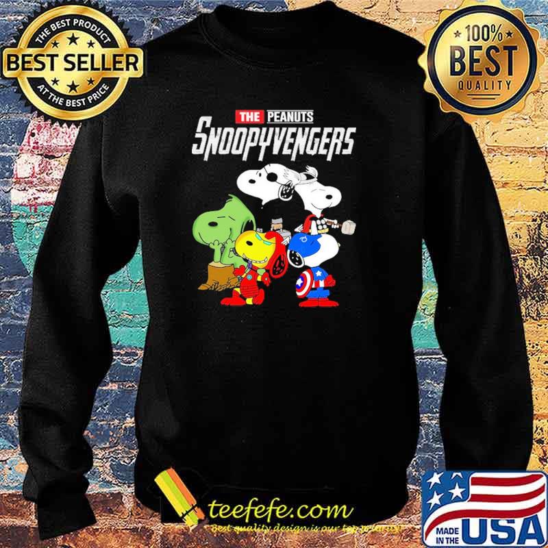 The Peanuts Snoopyvengers Shirt Sweater The Peanuts Snoopyvengers Shirt Sweater