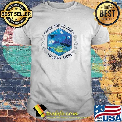 There Are 20 Sides To Every Story Dragon Shirt