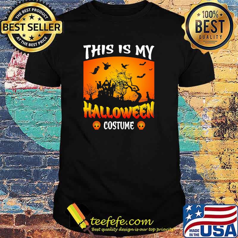 This is my halloween costume pumpkin shirt