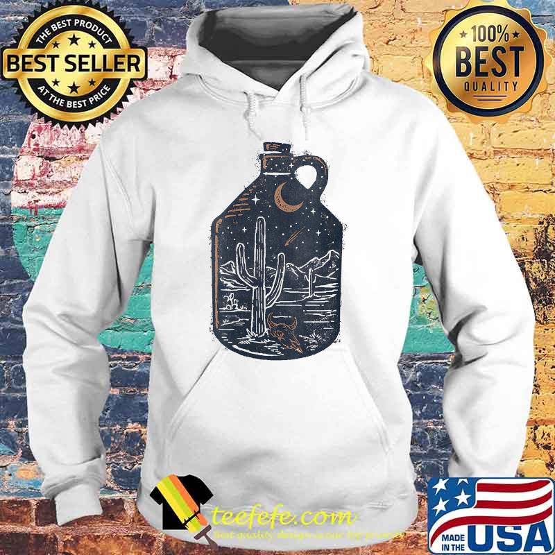 Trendy Old Fashioned Jug Fill Cactus Desert Scene T-Shirt Hoodie Trendy Old Fashioned Jug Fill Cactus Desert Scene T-Shirt Hoodie