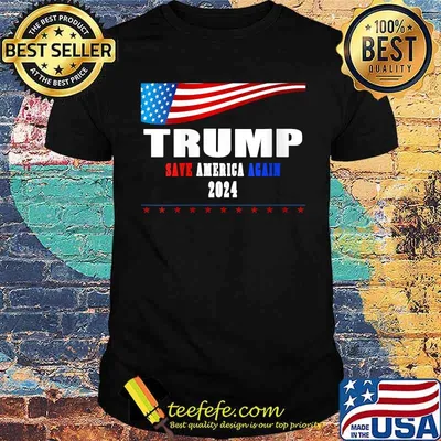 Trump Save America again 2024 T-Shirt