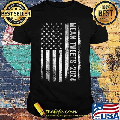 Tweets 2024 Election American Flag T-Shirt