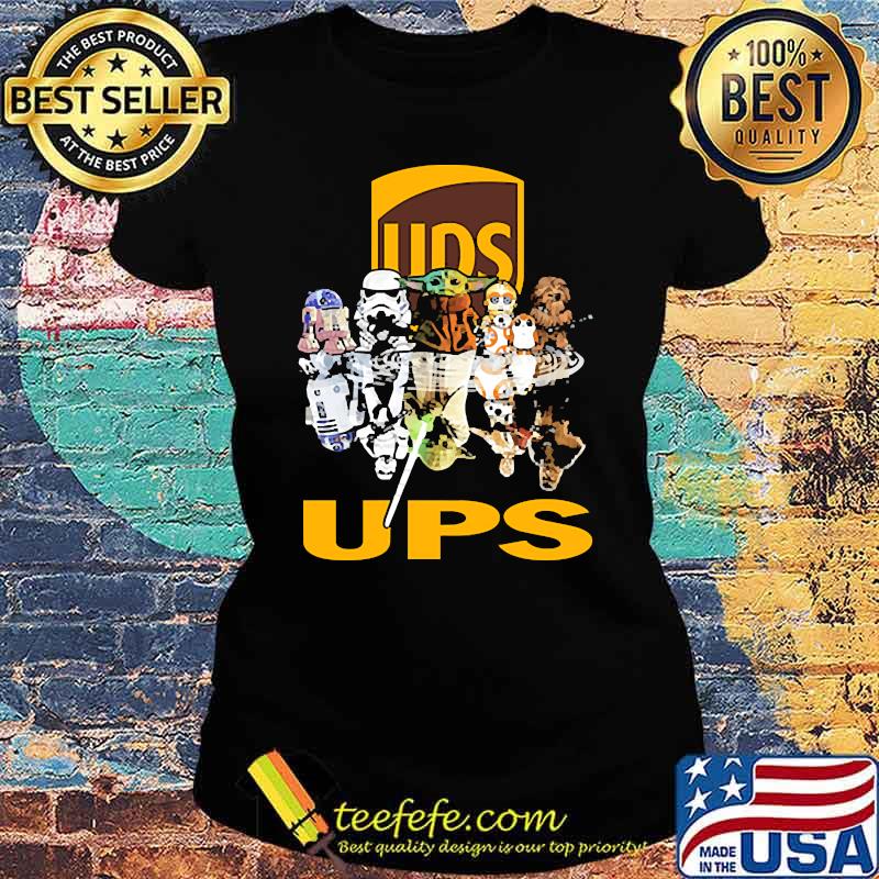 Ups friends star wars yoda Ladies tee Ups friends star wars yoda Ladies tee