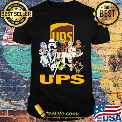 Ups friends star wars yoda shirt
