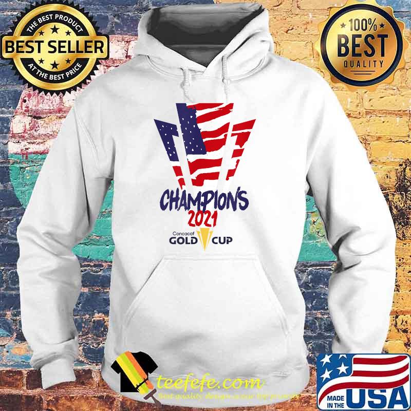 USA Champions 2021 Gold Cup Concacaf T-Shirt Hoodie USA Champions 2021 Gold Cup Concacaf T-Shirt Hoodie