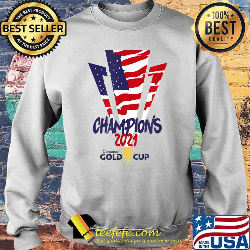 USA Champions 2021 Gold Cup Concacaf T-Shirt Sweater USA Champions 2021 Gold Cup Concacaf T-Shirt Sweater