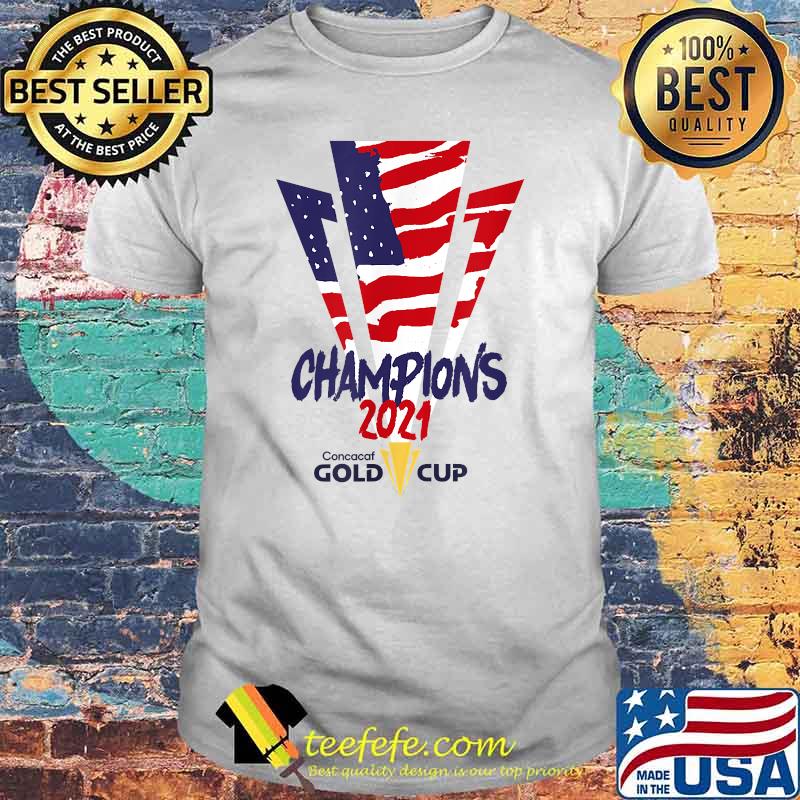 USA Champions 2021 Gold Cup Concacaf T-Shirt
